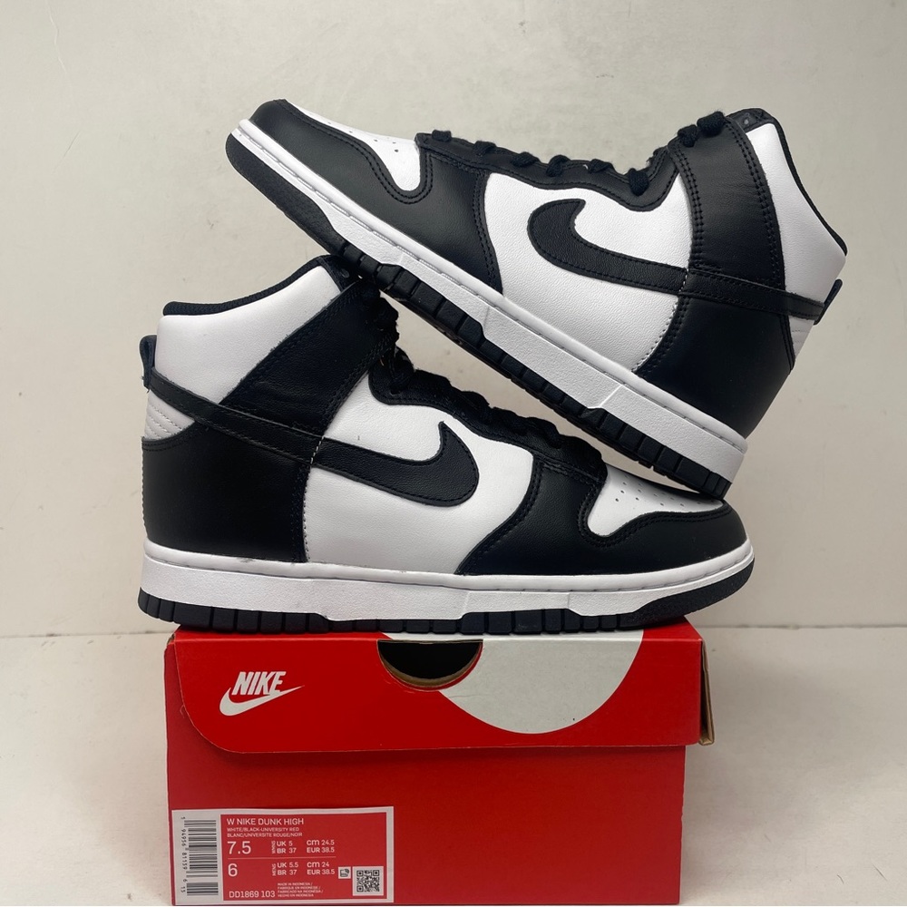 Nike Dunk High WMNS “Panda/Black White” 2023